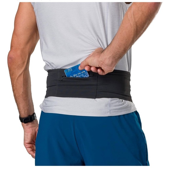 NWT Nathan | The Zipster Max Black Running Belt - Picture 2 of 9